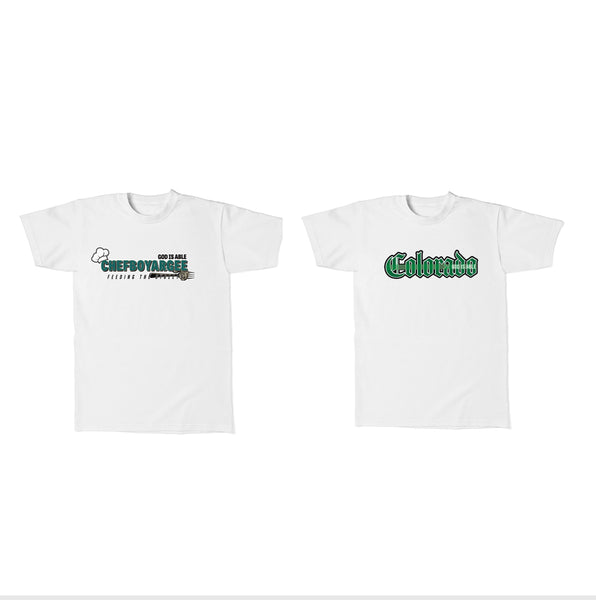 CHEFBOYARGEE-GIA T Shirt Collaboration Pack